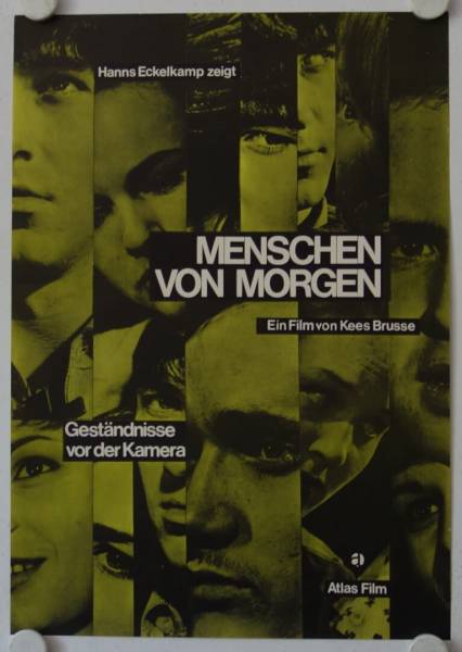 Menschen von morgen originales deutsches Filmplakat